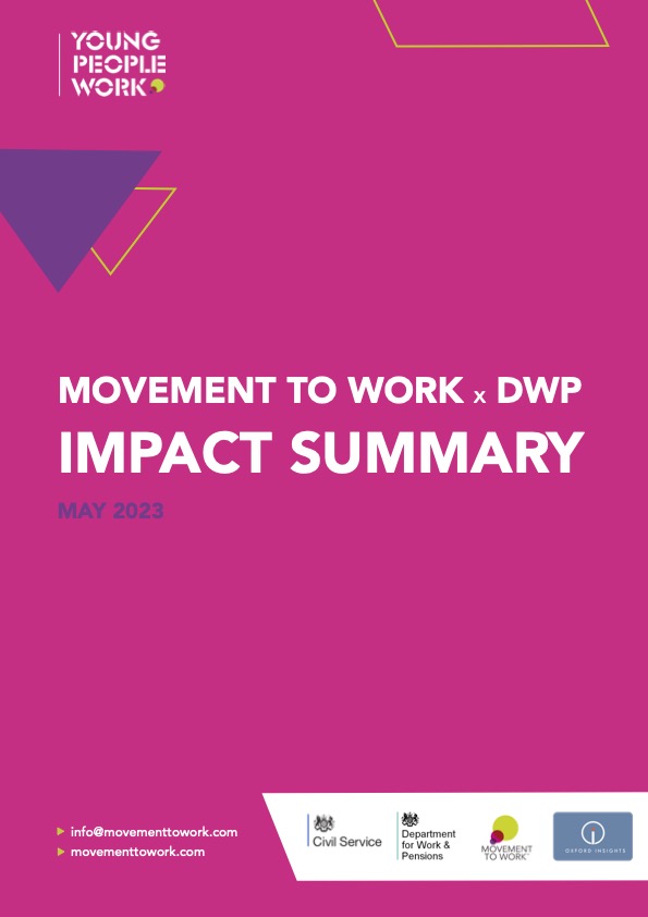 Movement to Work x DWP: ROI Impact Summary 2023